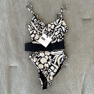 NWT BeachRiot belted one-piece swimsuit. Never worn. Size XS.